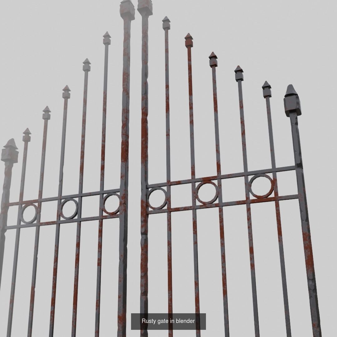 All horror grave set 3D Model Collection_25