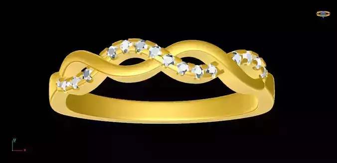 FASHION ENGAGEMENT BAND 0202-22