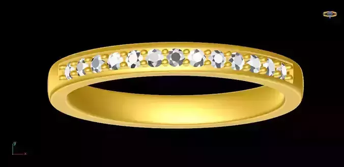 FASHION ENGAGEMENT BAND 0301-22