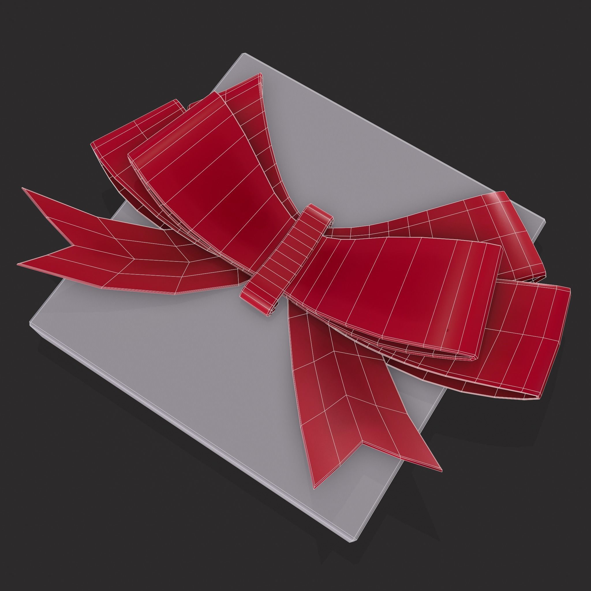 Love Chocolates Box Low-poly 3D model_6