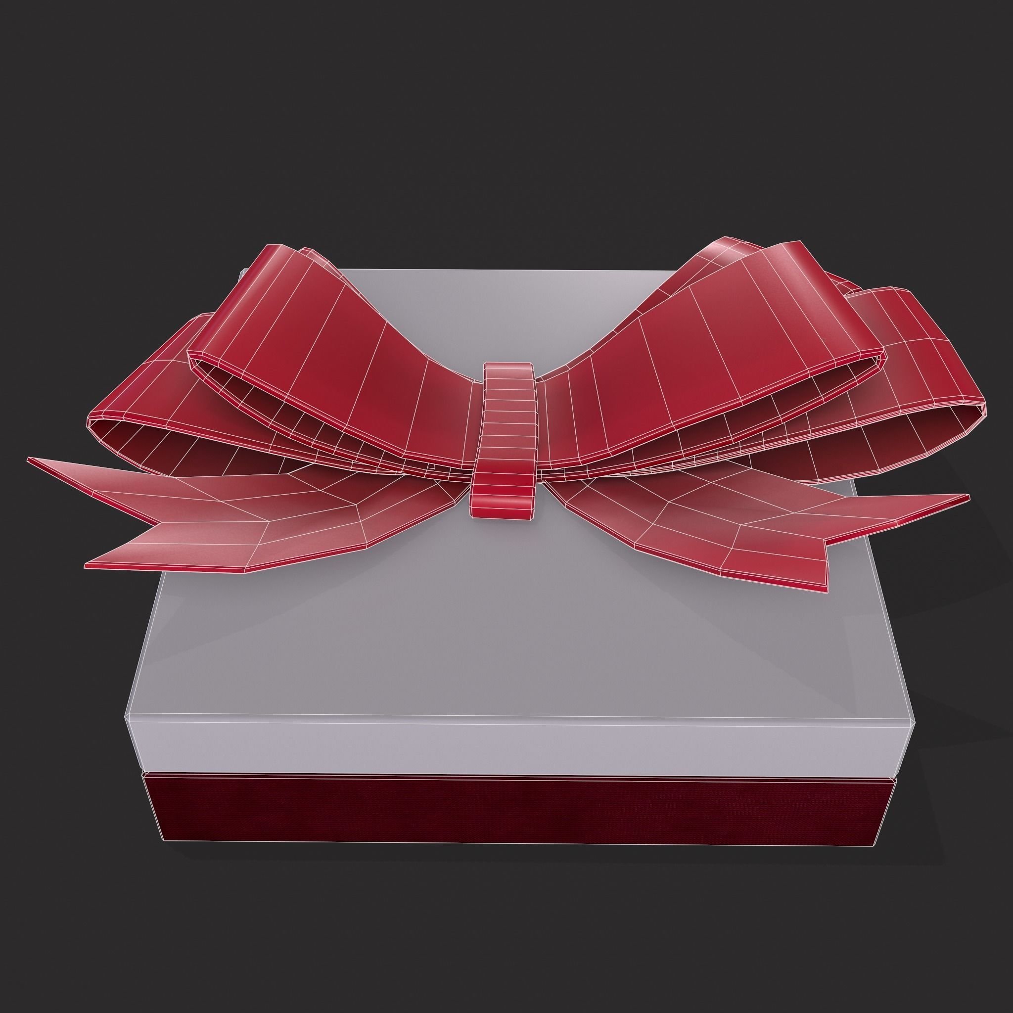 Love Chocolates Box Low-poly 3D model_18