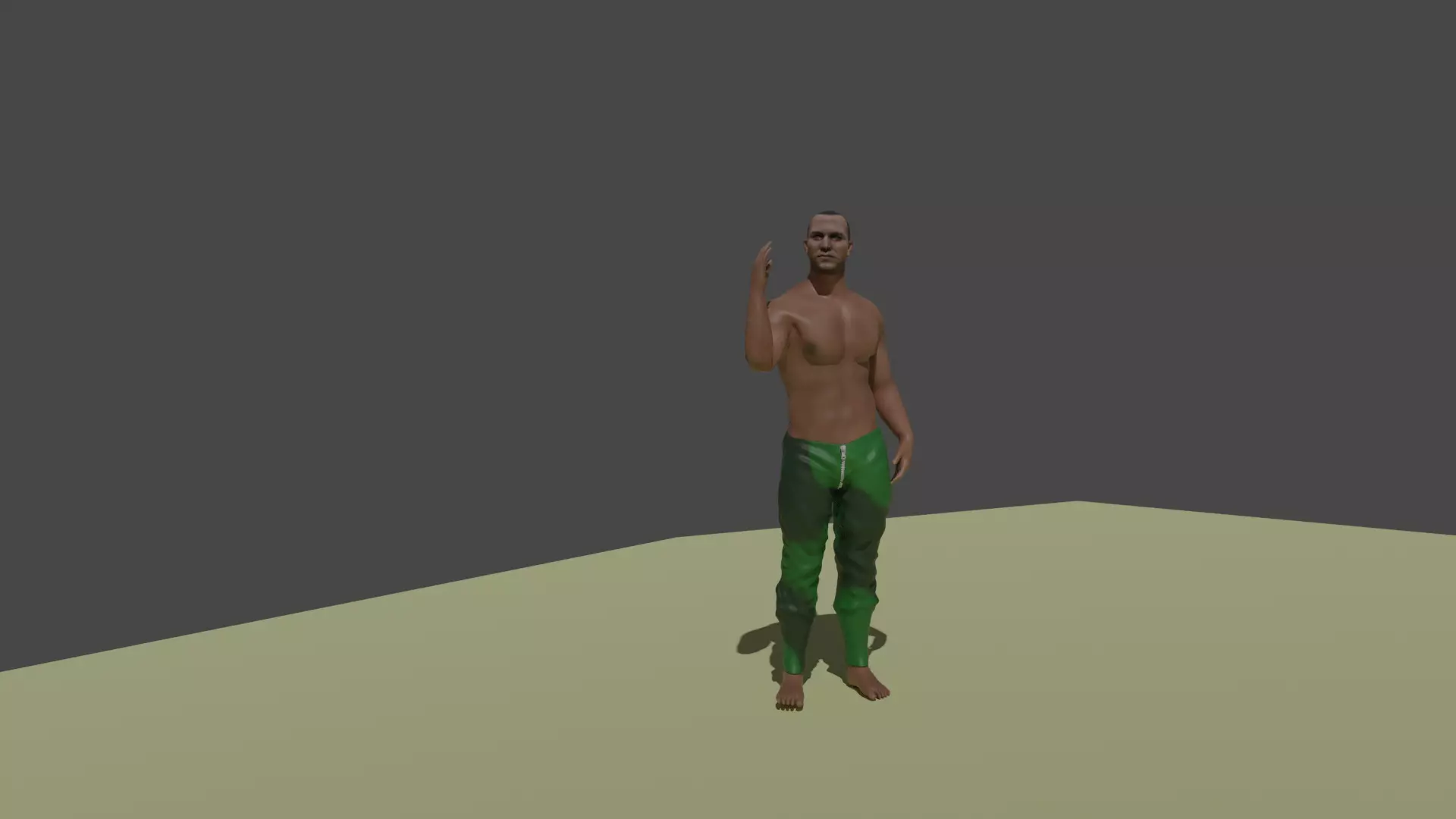 3D CGI CHARACTER FOR GAMES AND MOVIES Low-poly 3D model_0