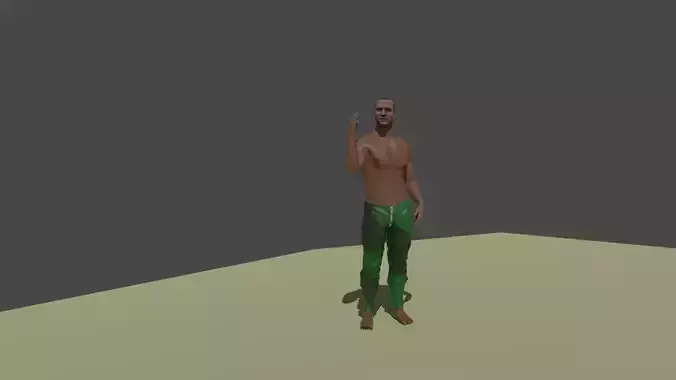 3D CGI CHARACTER FOR GAMES AND MOVIES