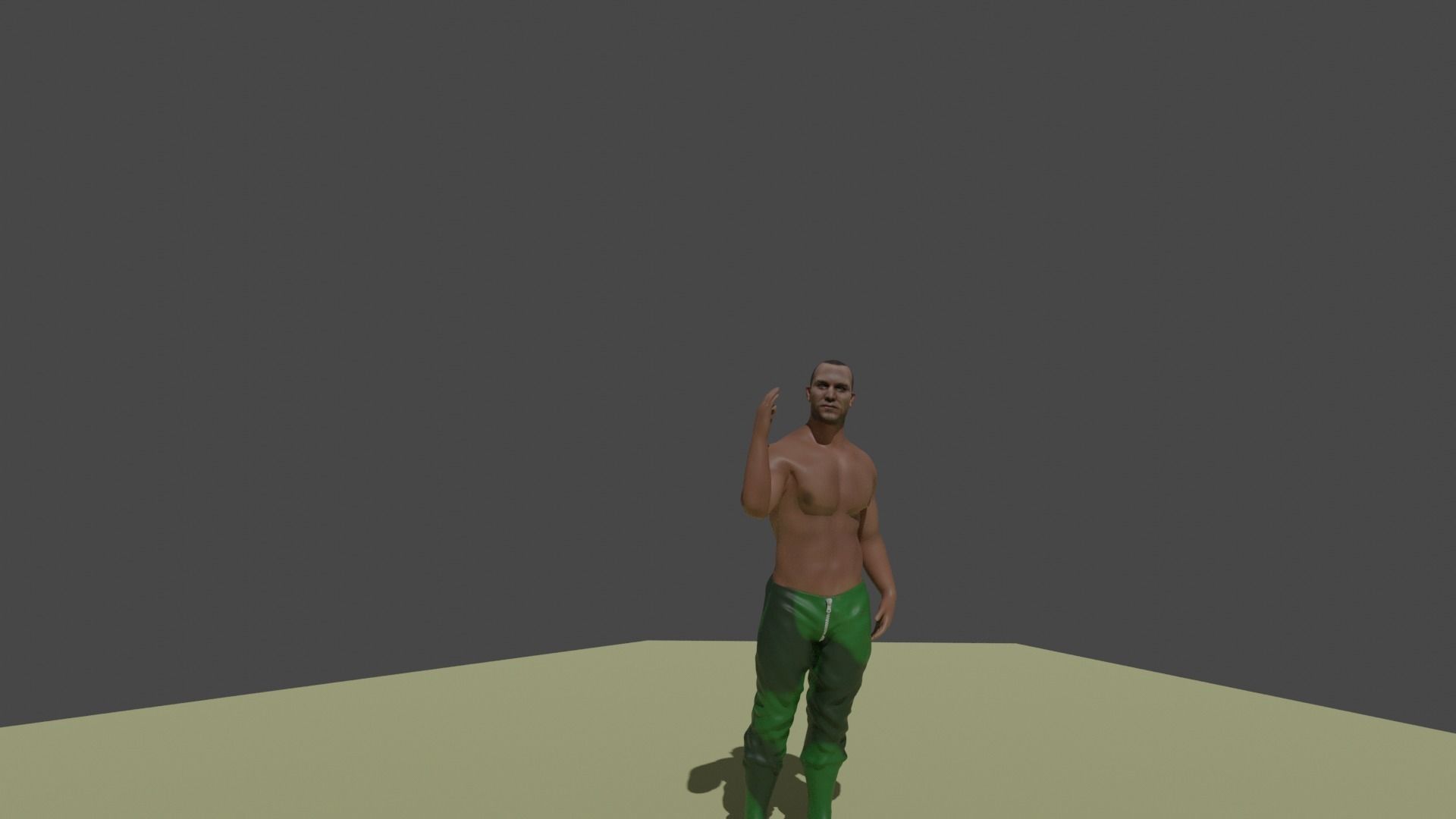 3D CGI CHARACTER FOR GAMES AND MOVIES Low-poly 3D model_2