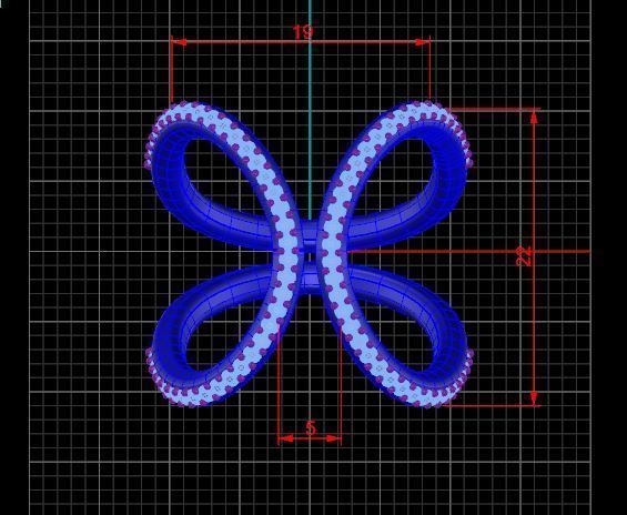 Fashion Ring 3D print model_25