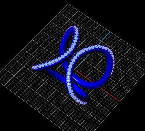 Fashion Ring 3D print model_18