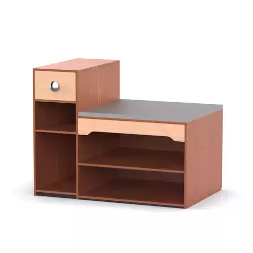 Entryway Footwear bench rack storage