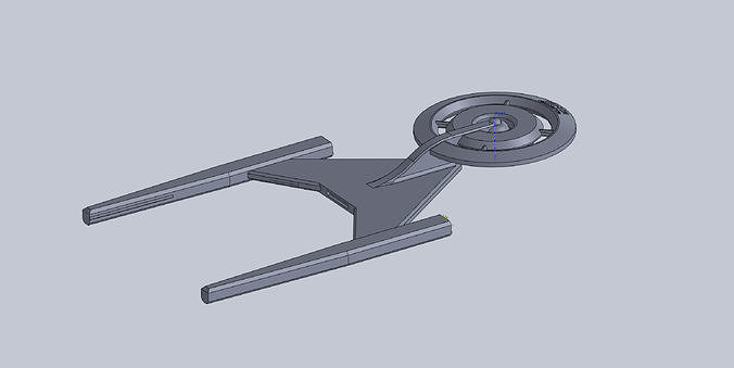Star trek USS Discovery Free 3D print model