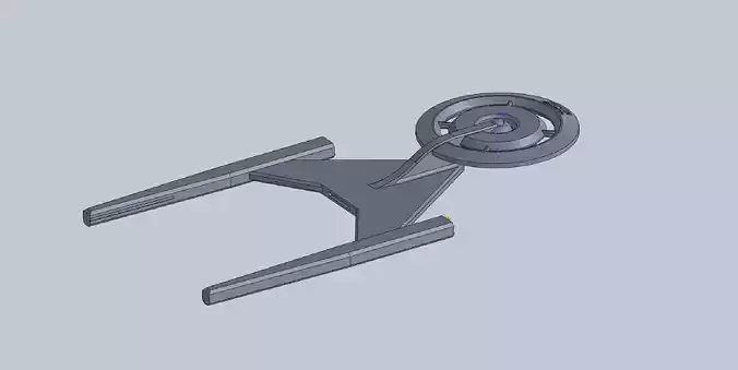 Star trek USS Discovery Free 3D print model