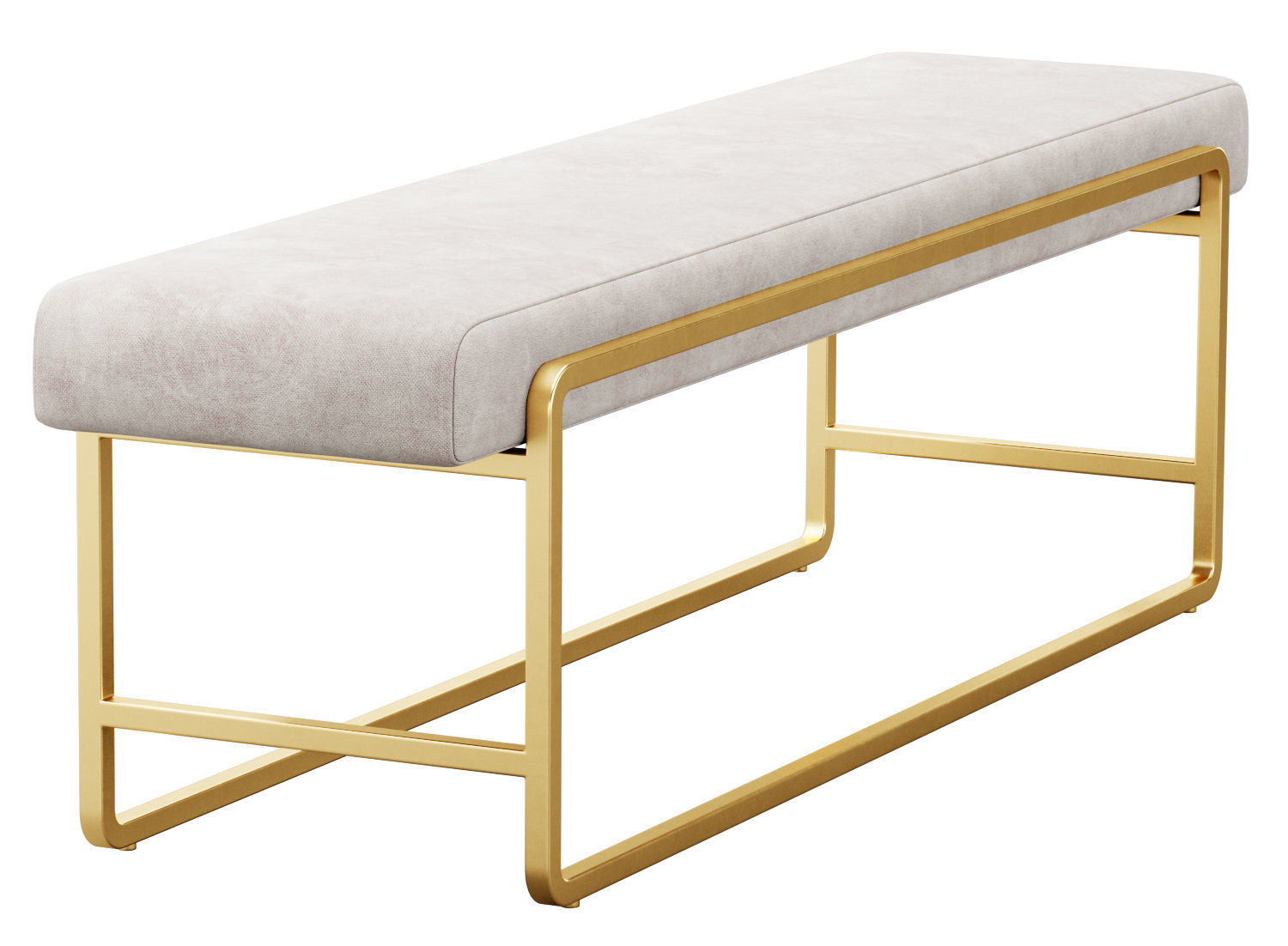 Sled Bench by FourHands 3D model_8