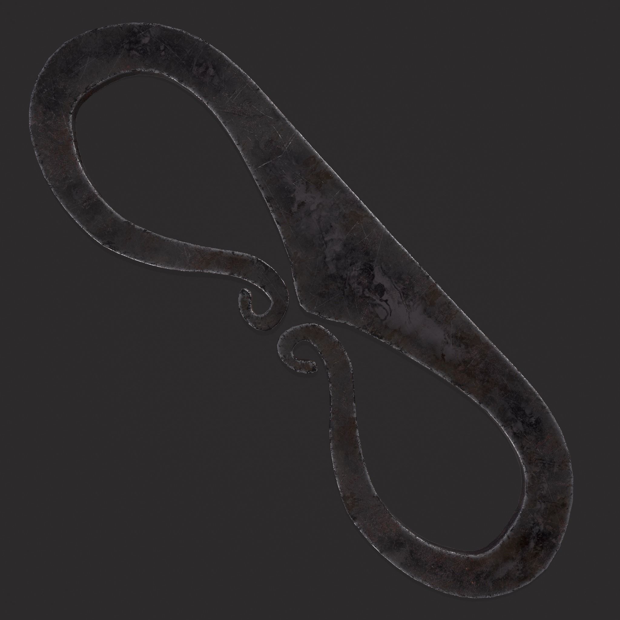 Medieval Flint and Striker Low-poly 3D model_13