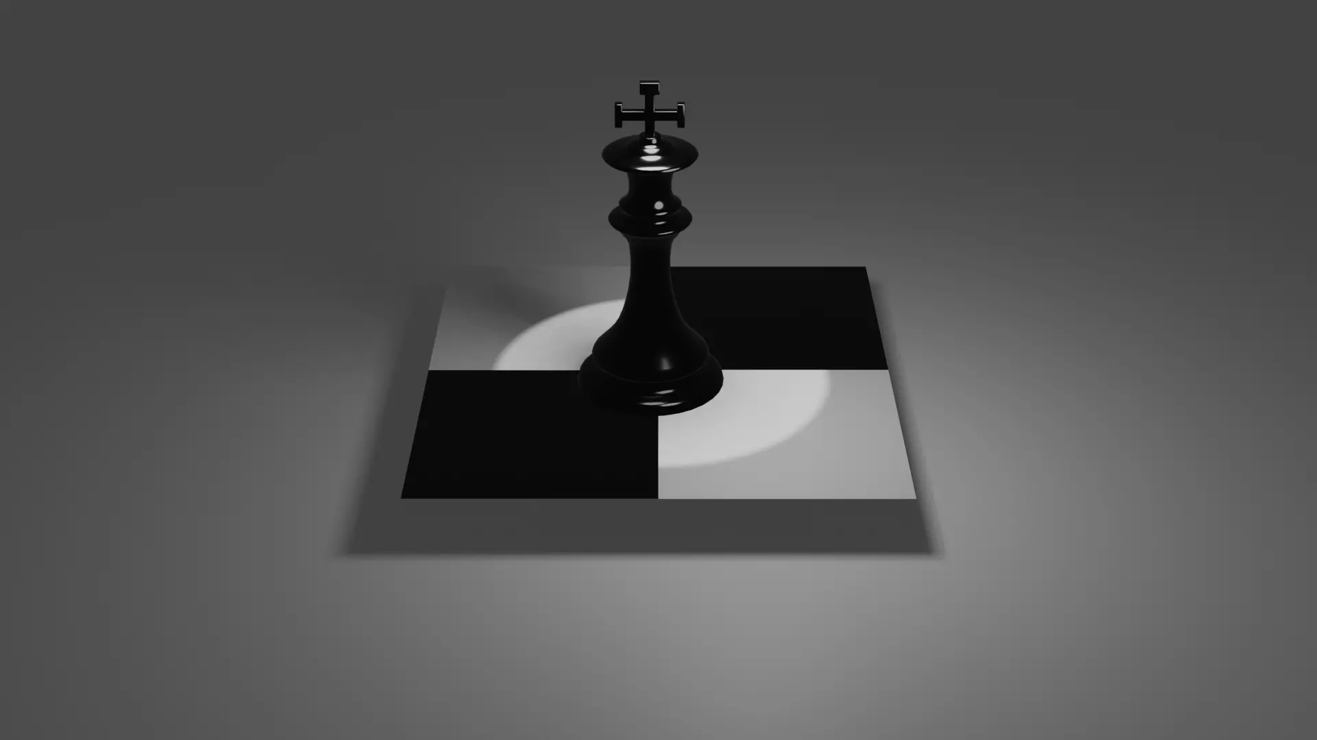 The king chess piece 3D model