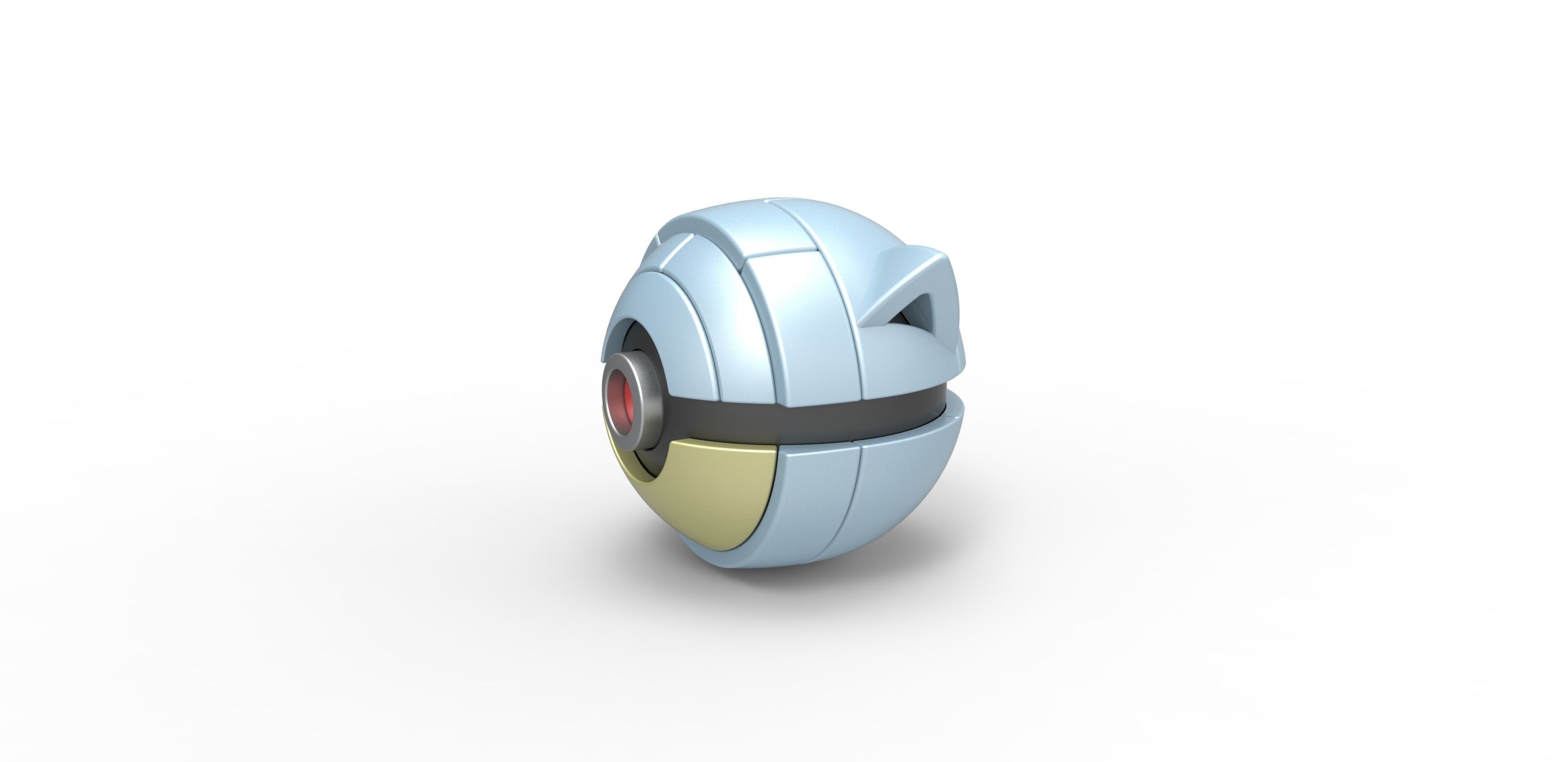 Alolan Sandshrew orb 3D print model_5