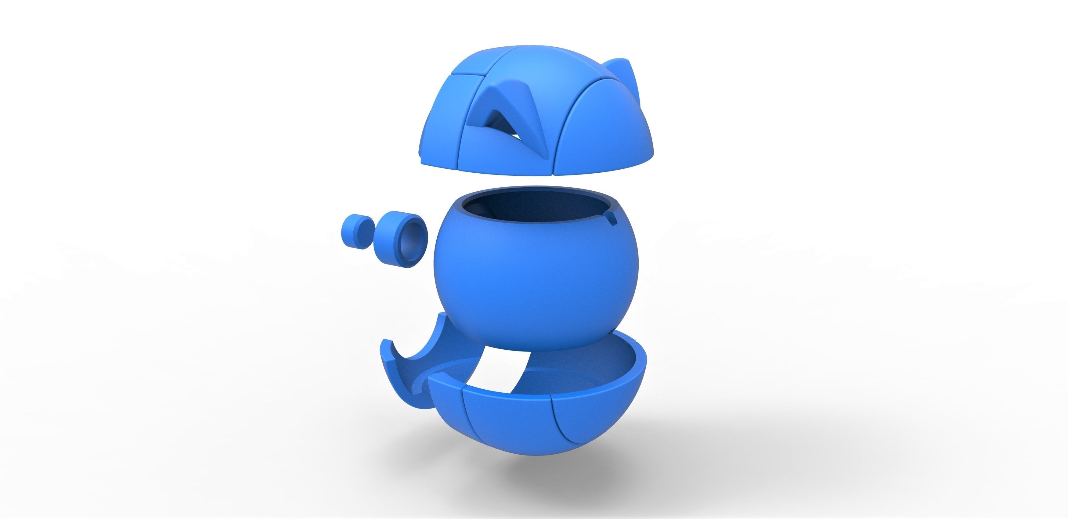 Alolan Sandshrew orb 3D print model_20