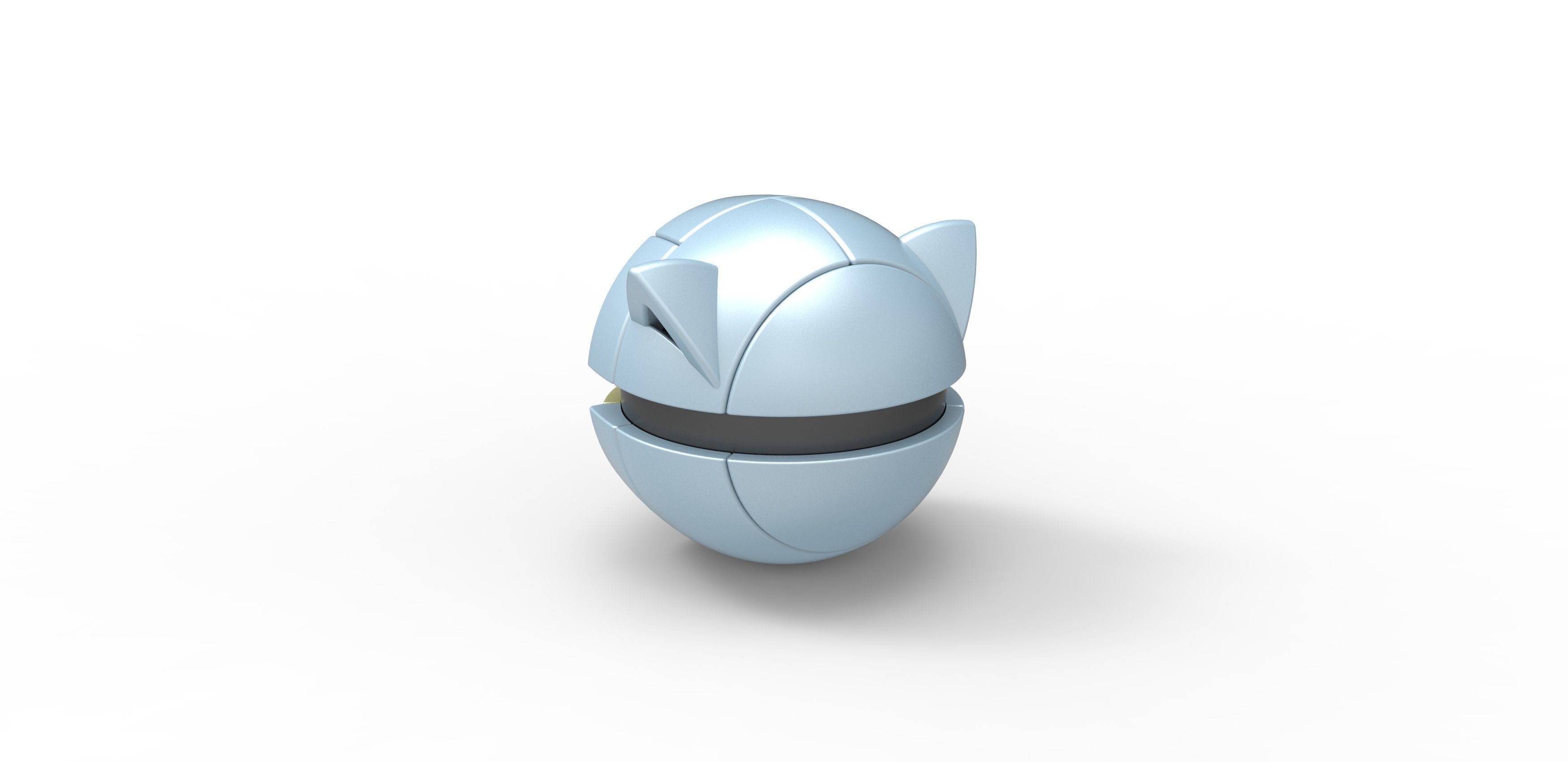 Alolan Sandshrew orb 3D print model_7