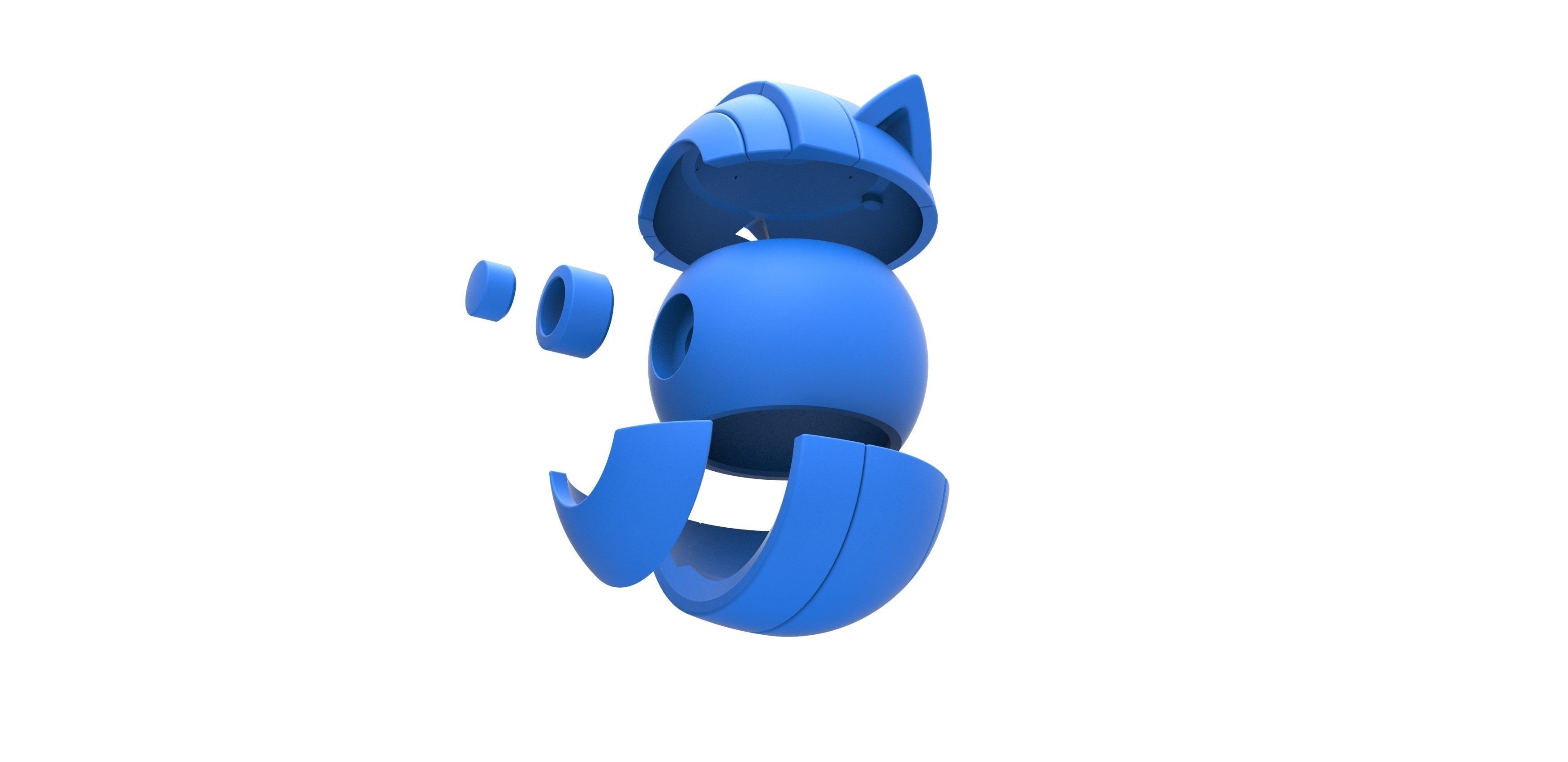 Alolan Sandshrew orb 3D print model_17