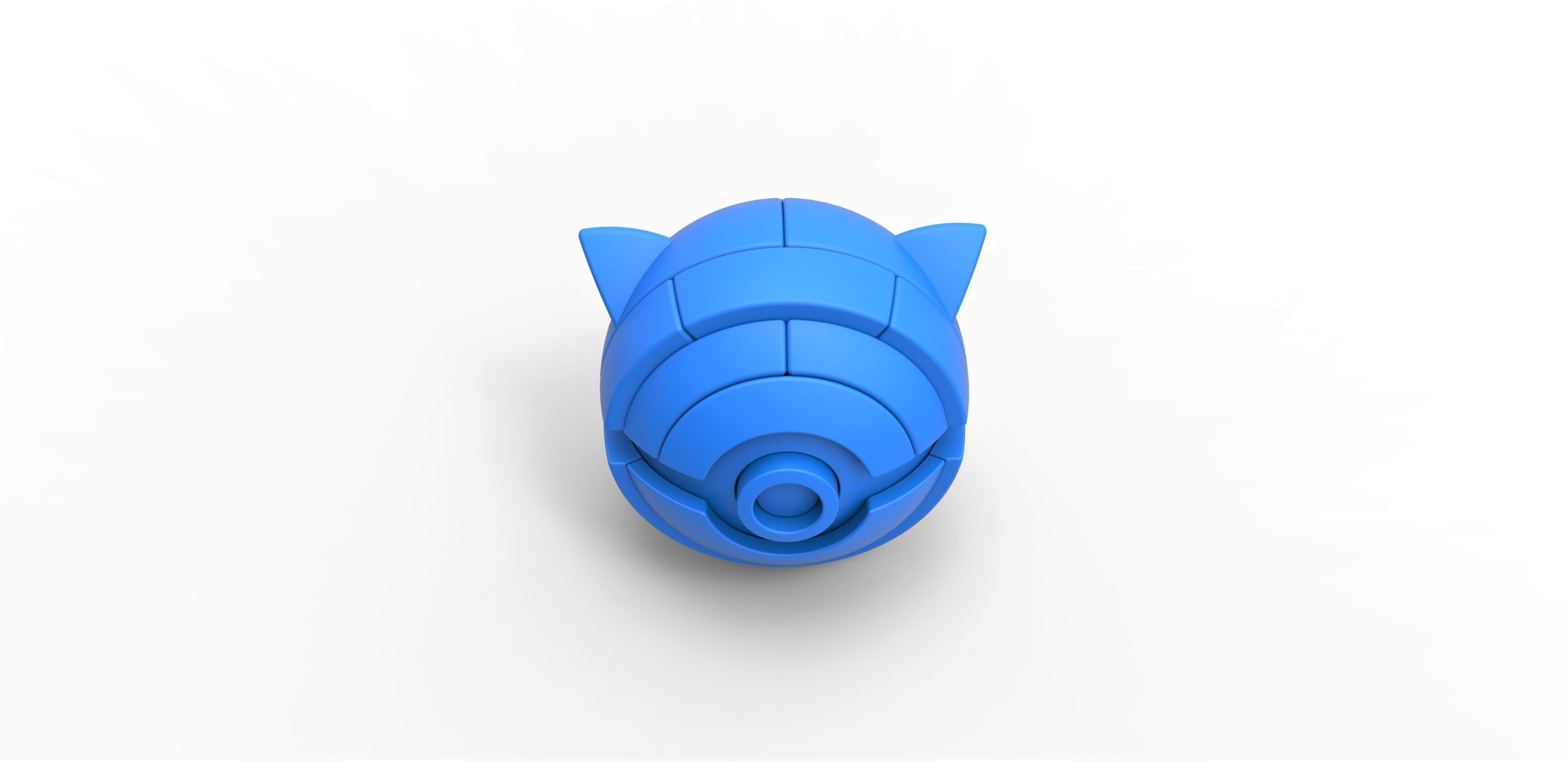 Alolan Sandshrew orb 3D print model_11
