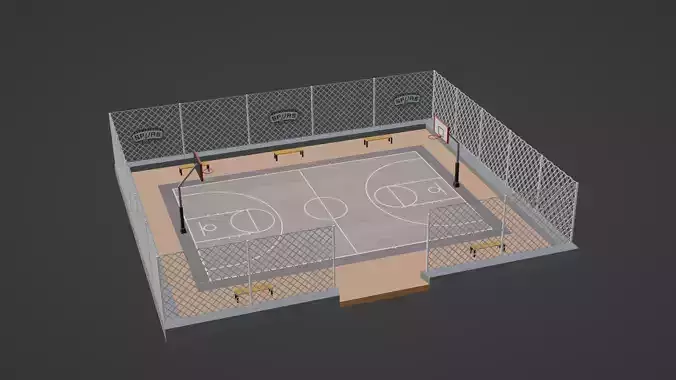 Basketball Stadium - San Antonio Spurs