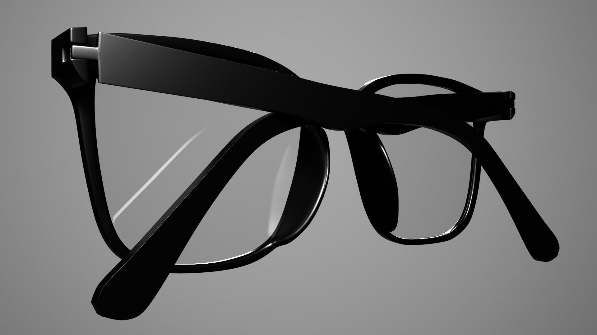 Eyeglasses door handle 3D model_5