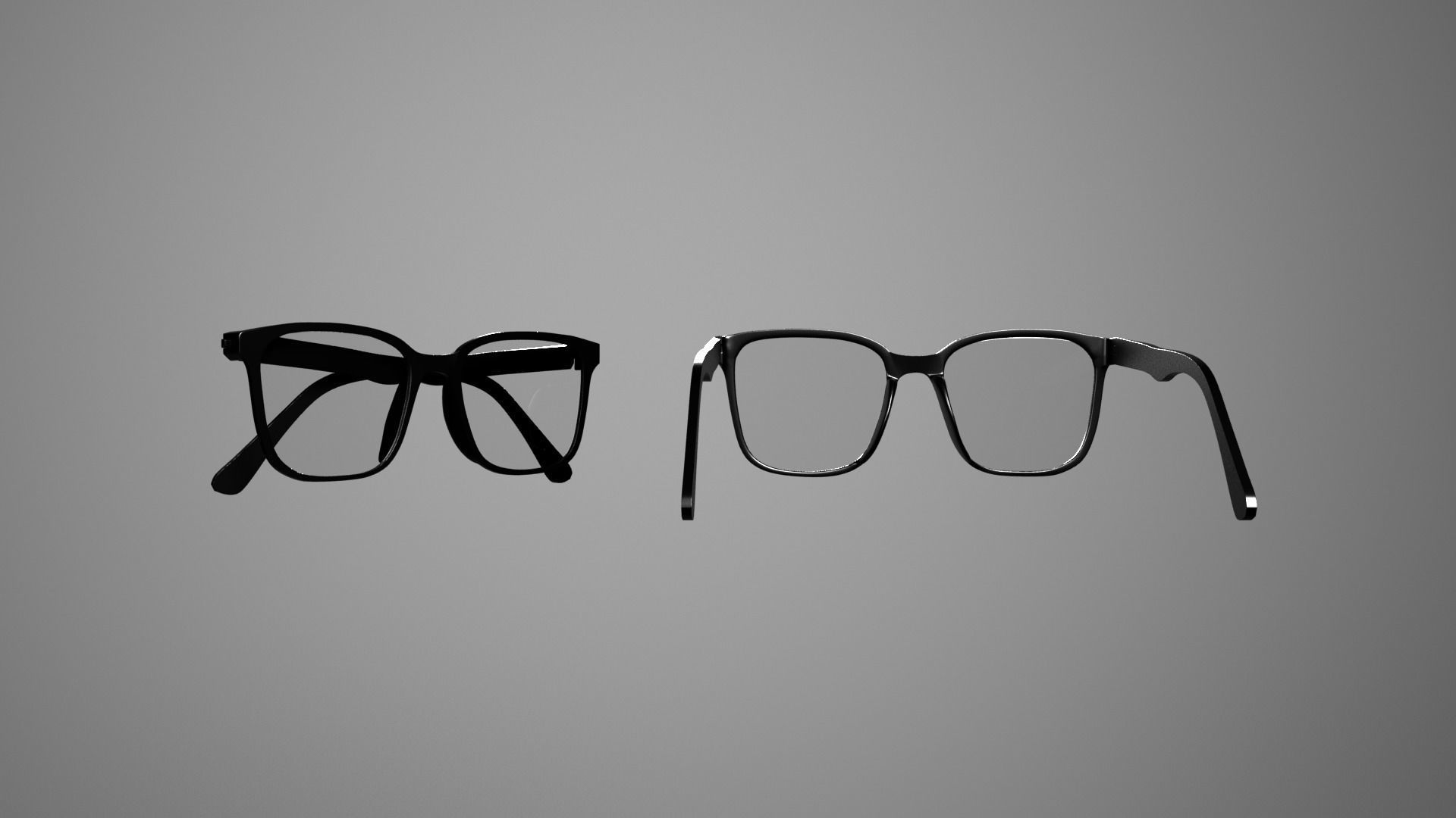 Eyeglasses door handle 3D model_8