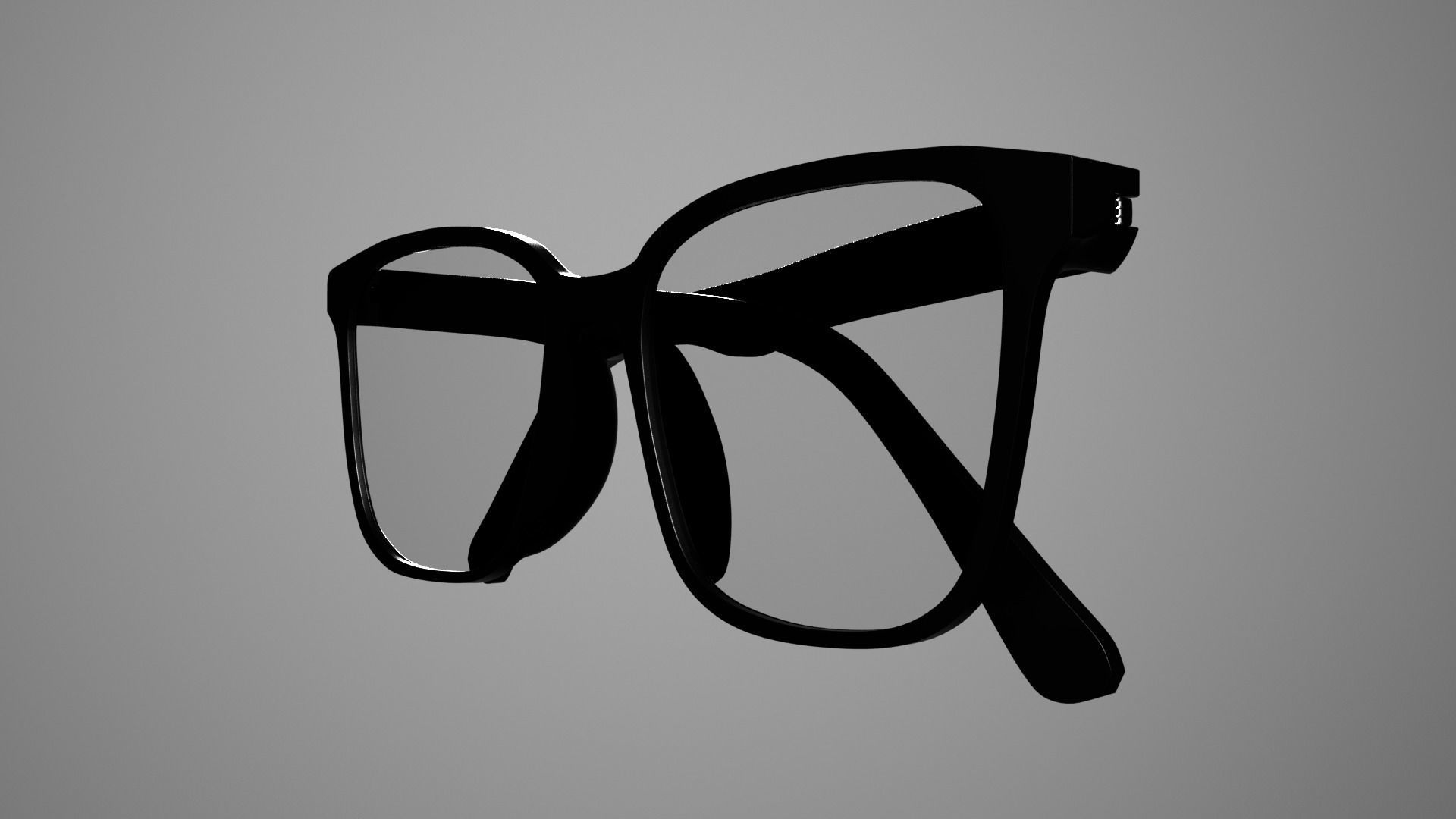 Eyeglasses door handle 3D model_7