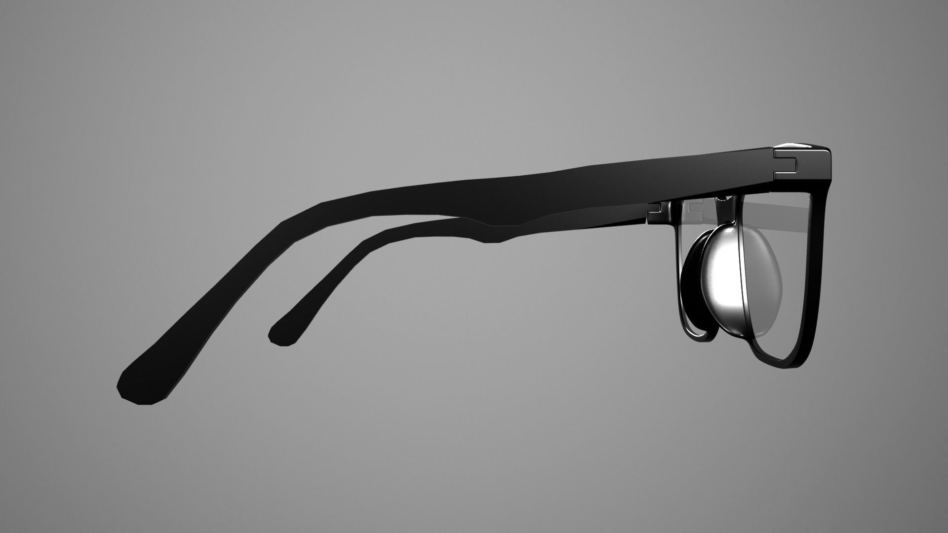 Eyeglasses door handle 3D model_10