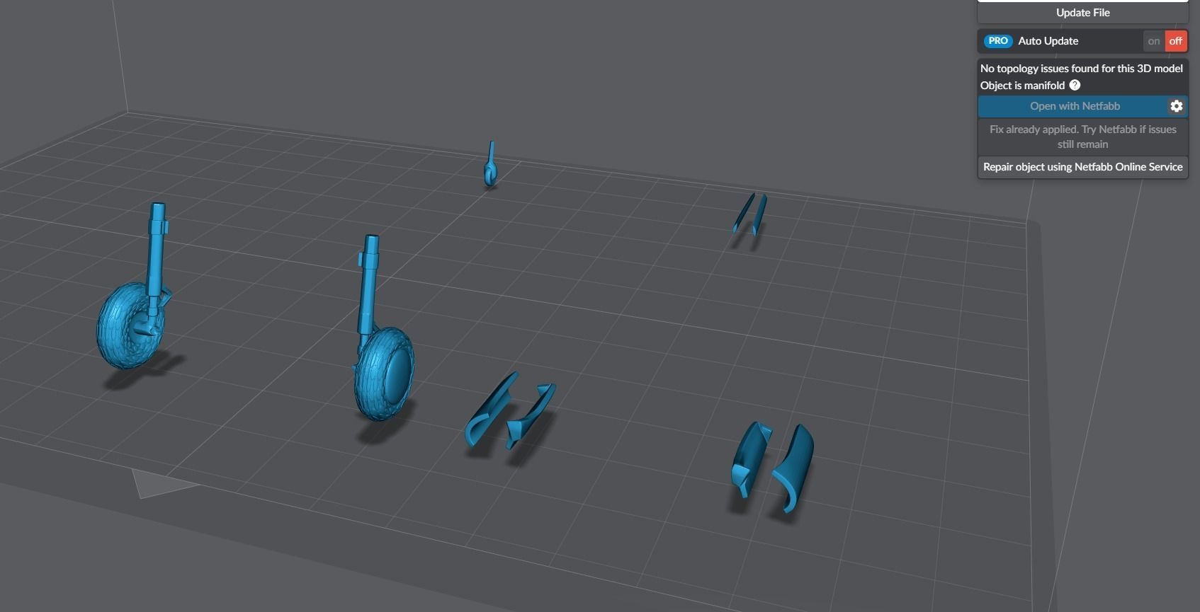 P 40 Warhawk Scale model 3D print model_7