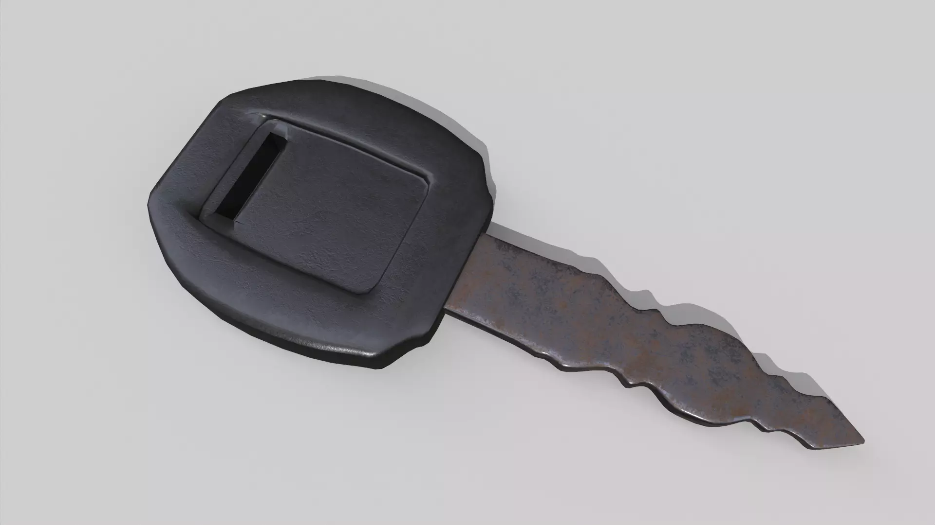 Vehicle Key Low-poly 3D model