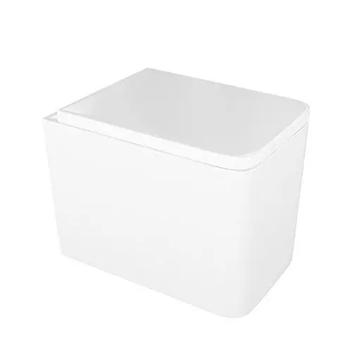 Acrylic White Toilet Bowl 3D model