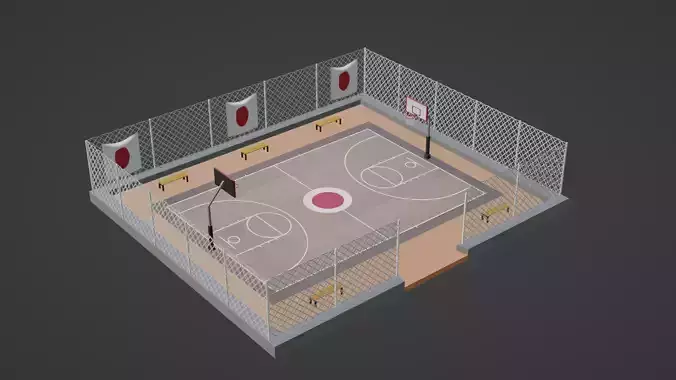 Basketball Stadium - Japan