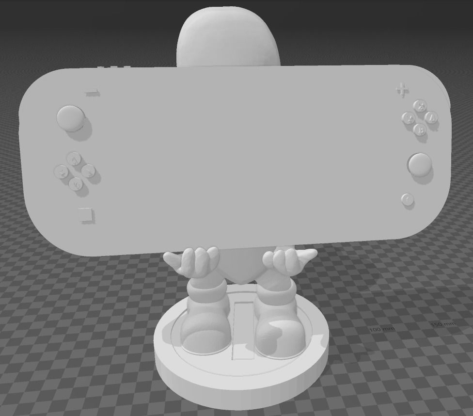 Yoshi Holder controller 3D model_3