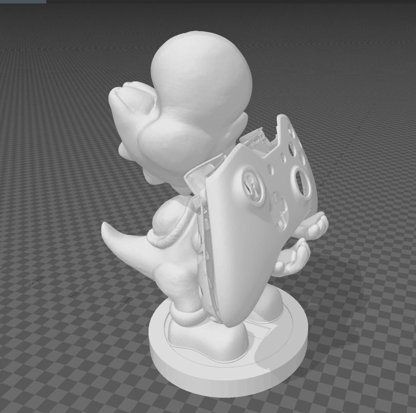 Yoshi Holder controller 3D model_2