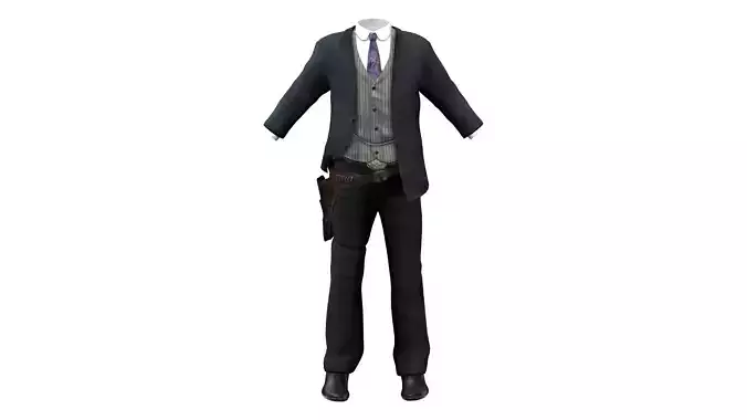 Mens Wild West Full Outfit