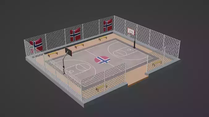 Basketball Stadium - Norway