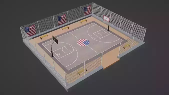 Basketball Stadium - USA