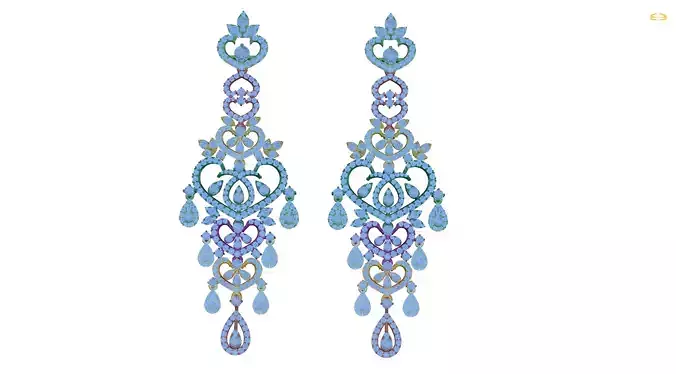 earring swarovski crystal chandelier earrings