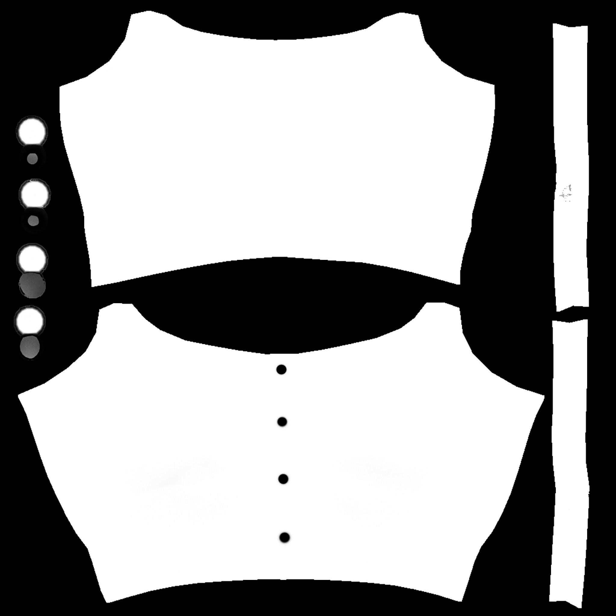 Bralet V1 Low-poly 3D model_14