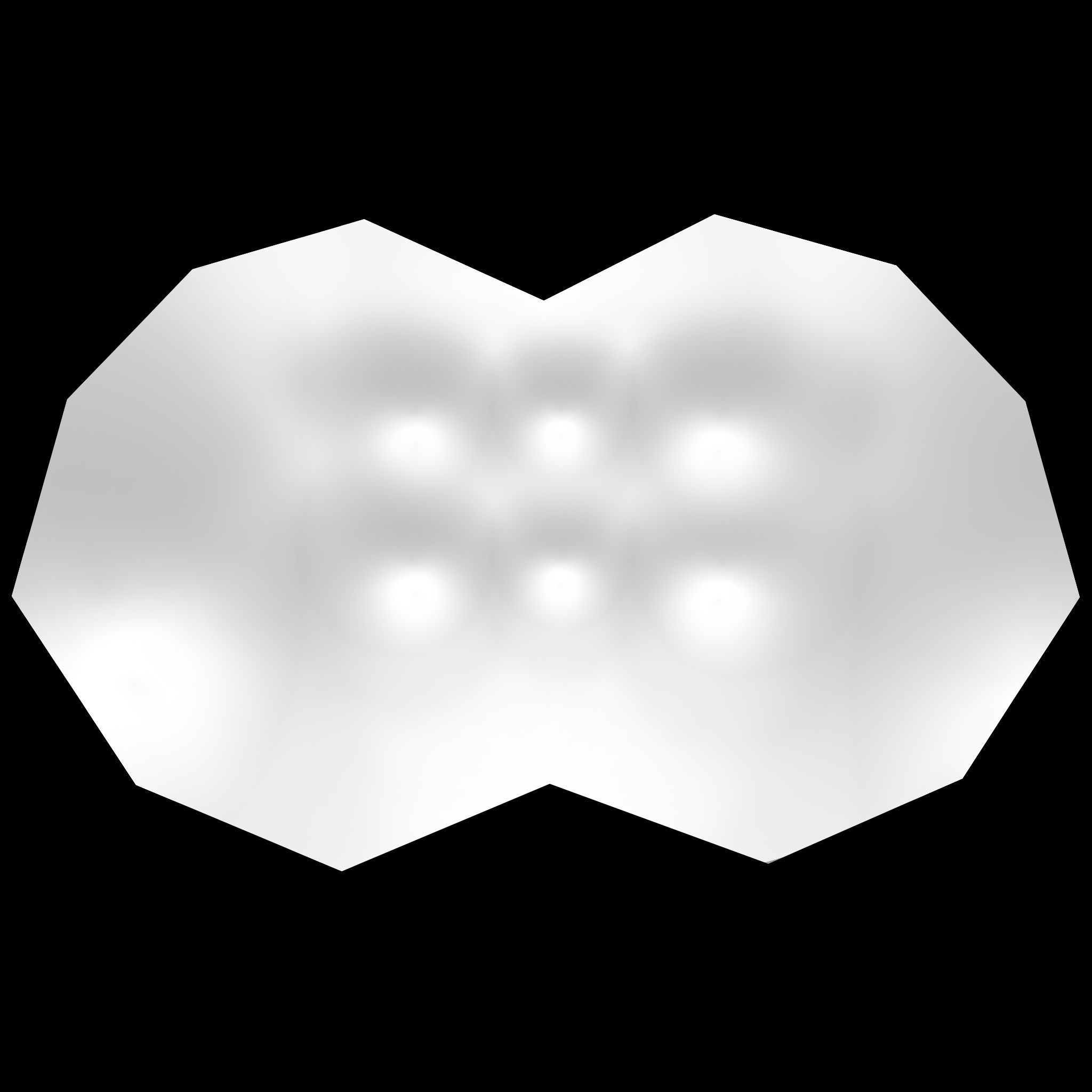 Pearl Beads Necklace Low-poly 3D model_13