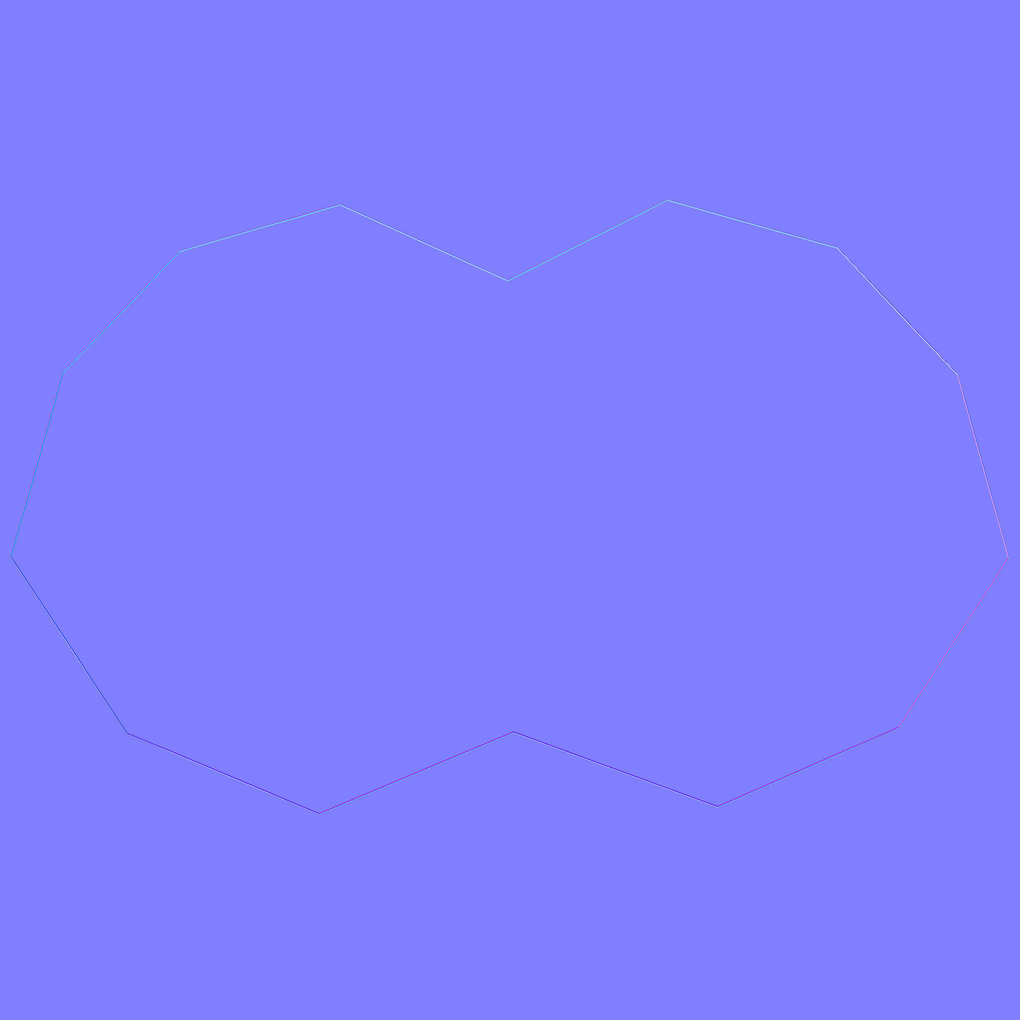 Pearl Beads Necklace Low-poly 3D model_11