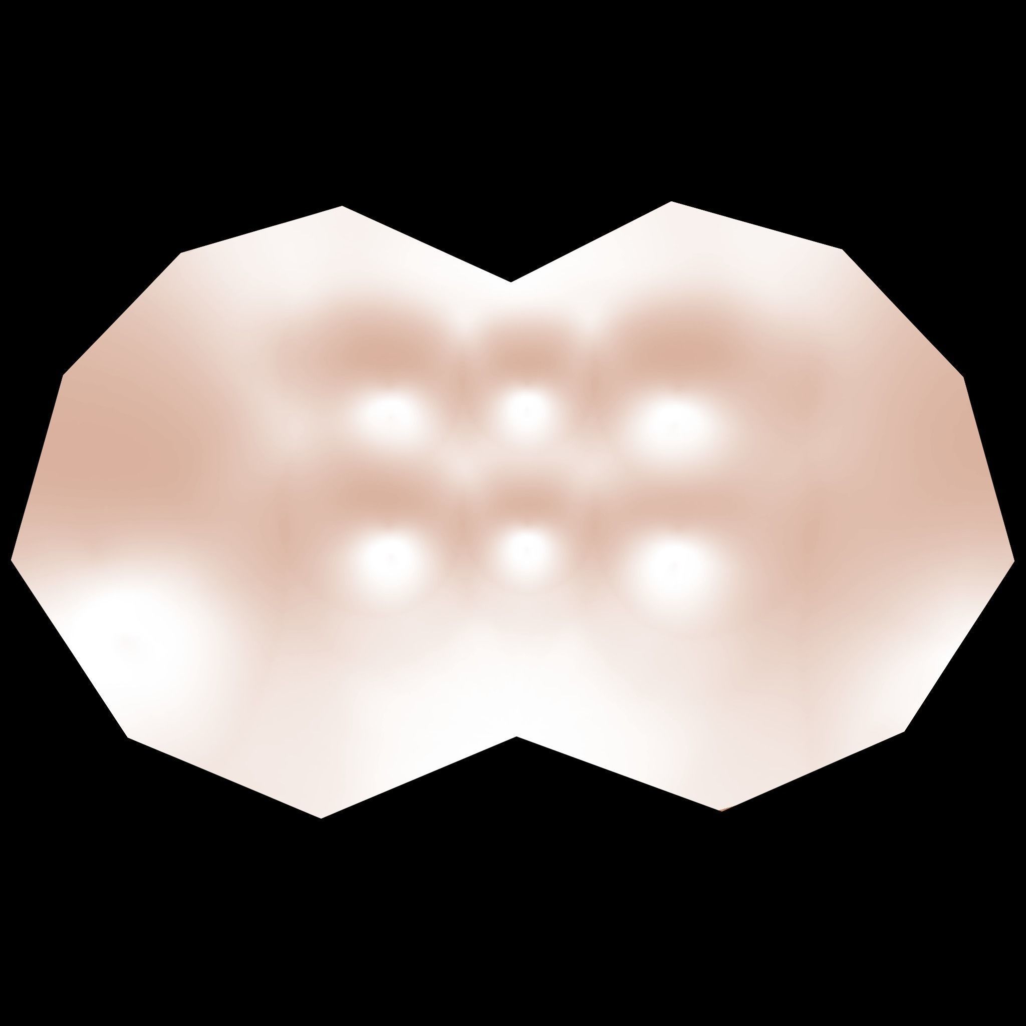 Pearl Beads Necklace Low-poly 3D model_10