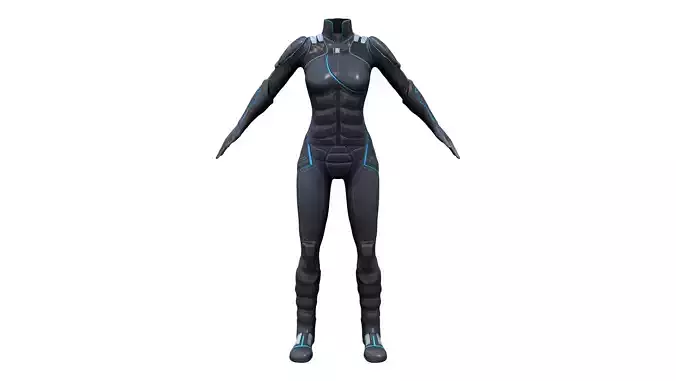 Spaceship Full Body Armour Uniform