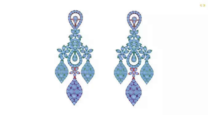 earring dangle earrings diamonds