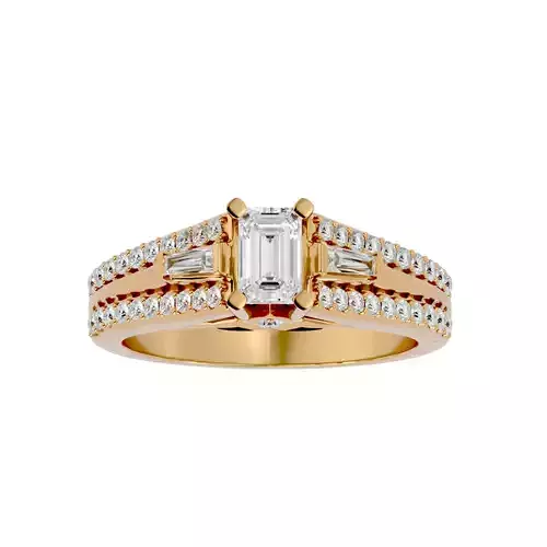 Solitaire ring model