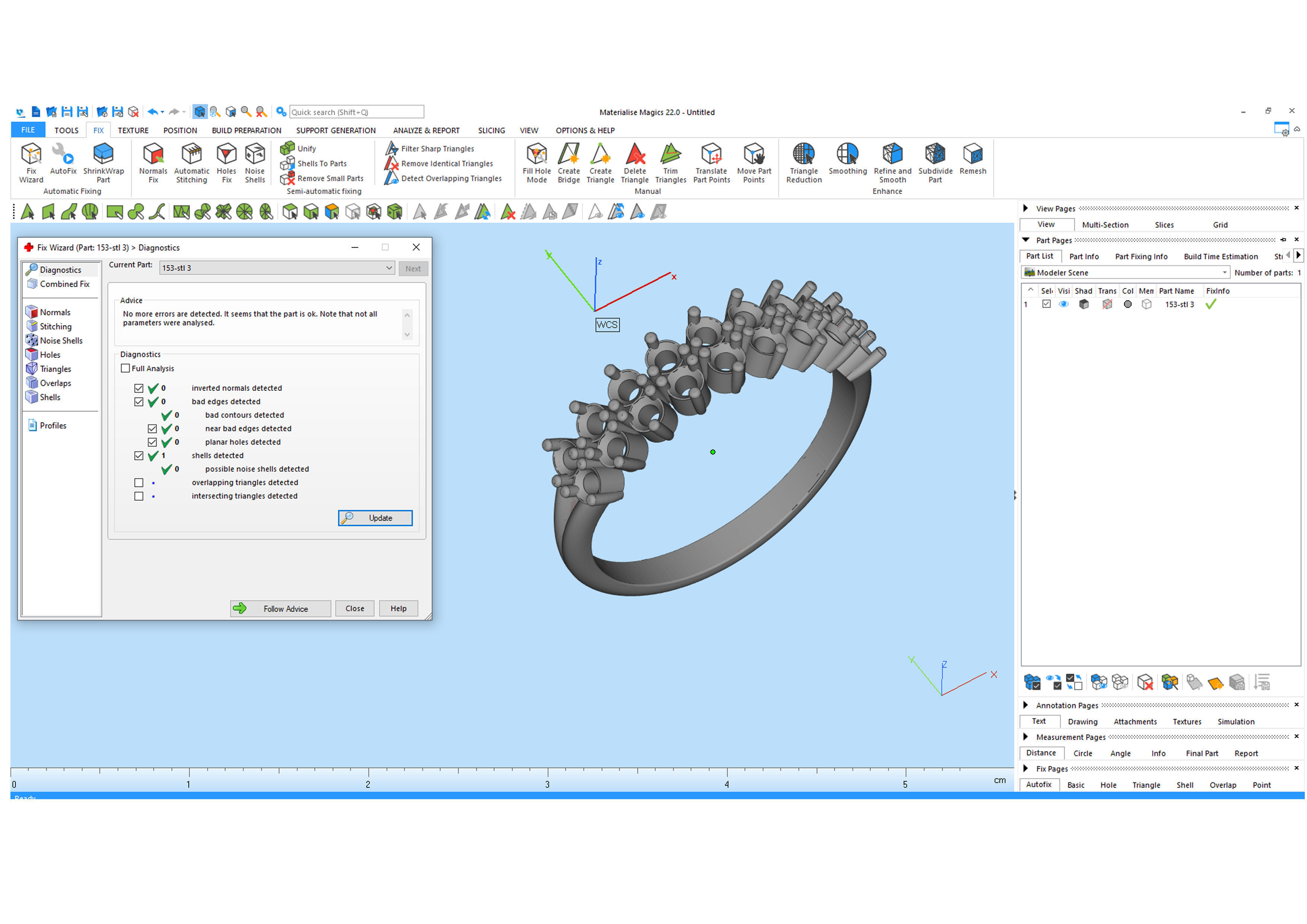 Diamond ring 3D print model_11