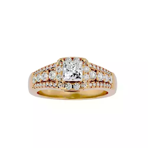 Solitaire ring model