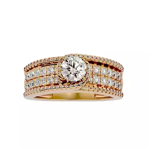 Solitaire ring model