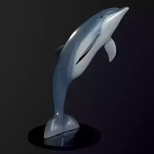Dolphin sculpture