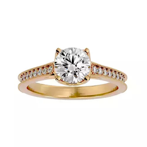 Solitaire ring model