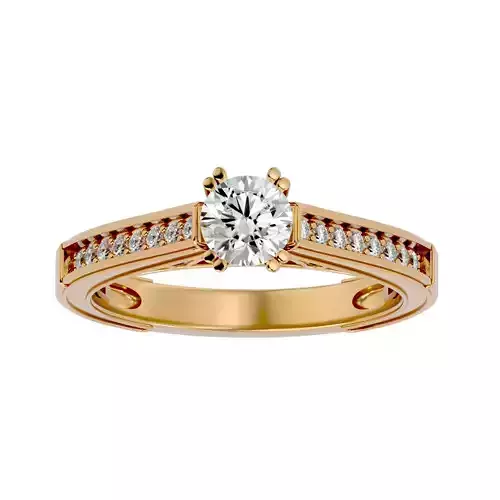 Solitaire ring model