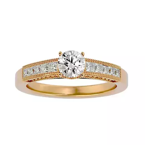Solitaire ring model